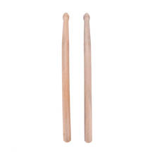 1Pair 5A Maple Drum Sticks Wood Wooden Tip Band Musical Instrument Drumsticks 2024 - buy cheap