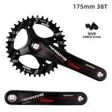 104BCD Bike Square Hole Bicycle Crank Chainwheel Chainrings 170mm 175mm Crankset Drop Shipping 2024 - buy cheap