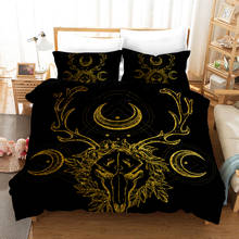 Dream Catcher Bed Linens Bedroom Set Queen Luxury Gold Bed Cover Sets Home Textile 3 Pcs Black Durable Classic Duvet Cover Set 2024 - buy cheap