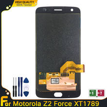 Pantalla LCD para Motorola Moto Z2 Force Touch, montaje del digitalizador de pantalla de repuesto para Moto Z2 Force XT1789 2024 - compra barato