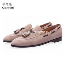 New Product Men Shoes classic Design Gentlemen Business Casual Suede Shoes Tassel Decorated Men Casual Shoes Sping 2024 - buy cheap