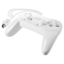 Classic White 8 Buttons Soft Wired Gamepad Controller for Nintend Wii Joypad Remote Control Game Joystick 2024 - buy cheap