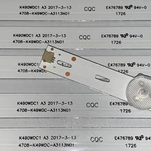 Tira de LED para iluminación trasera 4 lámpara 4708-K490WDC-A3113N01 A311N01 K490WDC1 L49E6800 49HFF5952/A3 49L1600C 49bdl4012n 47,5 CM 2024 - compra barato