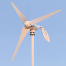 Turbina de viento horizontal de 800W de energía libre con controlador PWM o MPPT de 12v y 24v para uso doméstico 2024 - compra barato