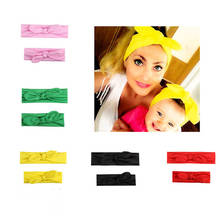 2PCS/Set Mom Mother & Daughter Kids Baby Girl Bow Headband Hair Band Accessories Parent-Child Family Headwear Head Band Headdres 2024 - buy cheap