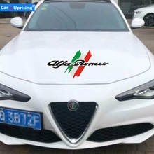 2020 New Style Car Stickers Reflective Lamp Eyebrow For Alfa Romeo 147 156 166 159 ALFA GT Stelvio Giulietta Clover Car styling 2024 - buy cheap