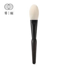 QINZHI Professional Handmade Make Up Brush Z205 Flat Round Blush Brush Portable Soft Saibikoho Goat Hair Makeup Brushes 2024 - buy cheap