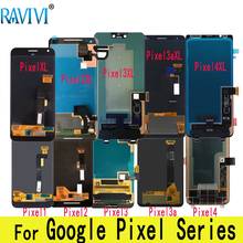 Pantalla LCD AMOLED para Google Pixel 2 3 3A 4 4A 5G XL, montaje de digitalizador con pantalla táctil de repuesto para Pixel XL 2XL 3XL 3AXL 4XL 2024 - compra barato