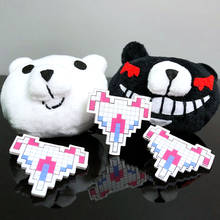 Danganronpa-accesorios para Cosplay, pinza para el pelo enosima Junko, Monokuma, sombreros para mujeres y niñas, horquilla Nanami ChiaKi Plane Pixel 2024 - compra barato