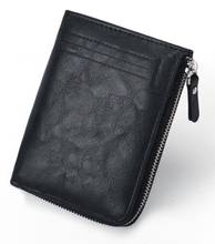 New Wallet Men Soft PU Leather wallet with removable card Anti-theft multifunction wallet purse male clutch top quality 2024 - buy cheap