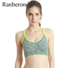 Ranberone Quick Dry Sports Bra Women Padded Wirefree Adjustable Shakeproof Fitness Underwear Push Up Seamless Yoga Running Tops 2024 - buy cheap