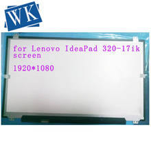 Matriz para notebook fhd, para lenovo ideapad 320-17ikb 80xm 30 pinos ips 1920x1080, painel de tela lcd substituto 2024 - compre barato