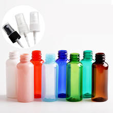 Mini botellas vacías de plástico con pulverizador, contenedores de cosméticos vacíos, Color aleatorio, 50ml 2024 - compra barato