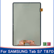11.0" LCD Display For Samsung Tab s7 SM-T870 lcd T875 T876B Touch Screen Digitizer Panel Assembly For Samsung Galaxy Tab S7 LCD 2024 - buy cheap