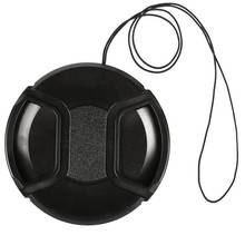 55mm Camera Len Cap with string Snap-on Lens Cap Holder For Sony For Nikon Cover for Canon R8W9 2024 - buy cheap