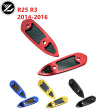 Para Yamaha YZFR3 YZF-R3 YZF-R25 2014, 2015 de 2016 YZF R25 R3 YZFR25 espejo código espejo Riser extensores de adaptador de extensión de adaptador 2024 - compra barato
