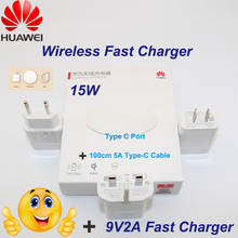 Cargador inalámbrico Huawei P30 Pro, cable de carga rápida y tipo c, CP60, 15W, 9V/2A, para iphone 8X, XR, XS MAX, Samsung S10, S9 2024 - compra barato