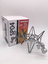 Ударопрочный подвесной паук для микрофона Samson SP04, студийный держатель с амортизирующим креплением, Зажимная подставка для Samson G TRACK 2024 - купить недорого