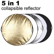 24inch 60cm 5 In 1 Portable Collapsible Multi-Disc Photography Light Photo Reflector for Studio/Outdoor Lighting with Bag  428#2 2024 - buy cheap