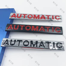 Logotipo automático de metal para coche, 1 unidad, 3D estéreo, pegatina trasera modificada para cería de Auto, emblema de estilo de coche, accesorios de coche, calcomanía 2024 - compra barato