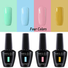 NAILCO 4pcs/set 15ml Gel Varnish Lacquer Nail Art Vernis Semi Permanant UV Gels Nail Polish Color Gelpolishes Extension Soak Off 2024 - buy cheap