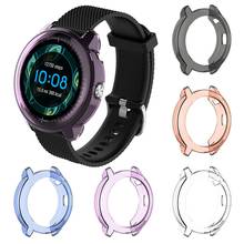 Alta qualidade tpu silicone protetor caso capa protetora escudo para garmin vivoactive 3 relógio inteligente diâmetro 46mm 2024 - compre barato