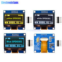 IPS 1.54 inch 5Pin White Blue Yellow OLED Screen Display Module 128x64 SPI Interface SPD0301 Driver IC Adapter Board for arduino 2024 - купить недорого