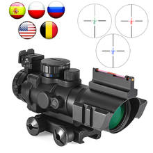 Sight 4x32 Acog Riflescope 20mm Dovetail Reflex Optics Scope Tactical Sight For Hunting Gun Rifle Airsoft Sniper Magnifier 2024 - buy cheap