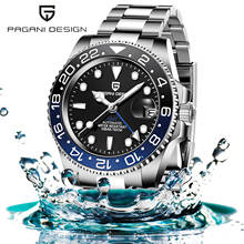 2021 PAGANI Design Automatic Mechanical Men's Watch Top Luxury Brand Watch Men's Fashion Stainless Steel Waterproof Wristwatches 2024 - buy cheap