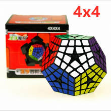 Shengshou-cubo Megaminxed 4x4x4, Cubo de dodecaedro 4x4, cubo mágico shengshou Megaminxed 4x4, Cubo de velocidad de 12 lados 2024 - compra barato