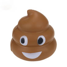 Smile Poop Squishy Soft Toys Funny Face Expression Sticker Cute Squeeze Squishies Slow Rising Anti Stress Gift For Adult 2024 - buy cheap