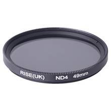RISE(UK) Filtro ND4 de densidad neutra de 49mm para cualquier lente de 49mm de cámara DSR DLSR 2024 - compra barato