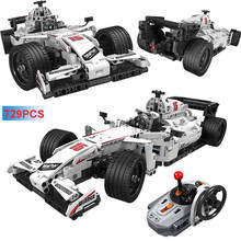 729PCS City RC F1 Racing Car Building Blocks Compatible Remote Control Car Electric Bricks Educational Toys For Children 2024 - buy cheap