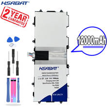 New Arrival [ HSABAT ] 12000mAh T4500E Replacement Battery for Samsung Galaxy Tab 3 10.1 P5200 P5210 GT-P5200 GT-P5210 2024 - buy cheap