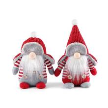 Christmas Swedish Gnome Santa Plush Toys Doll Ornaments Holiday Home Party Decoration Kids Xmas Gift 2024 - buy cheap