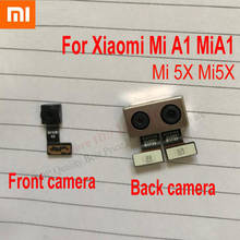 Оригинальная протестированная Рабочая большая основная задняя/Передняя маленькая фронтальная камера гибкий кабель для Xiaomi Mi A1 MiA1 5X Redmi 7A 5 Plus NOTE5 S2 2024 - купить недорого