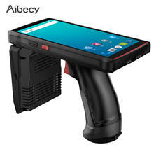 Aibecy-Terminal POS portátil, escáner de código de barras, lector UHF, recolector de datos, máquina de inventario 4G, Honey-Well, 1D/2D/QR, Android 9,0, PDA 2024 - compra barato