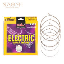 NAOMI Alice Electric Guitar Strings 009-042 inch Plated Nickel Alloy Wound A508-SL Guitar Accessories 2024 - buy cheap