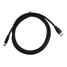 Black IEEE 1394 Firewire 400 to Firewire 400 Cable, 6 Pin/6 Pin Male / Male - 10 FT 2024 - buy cheap