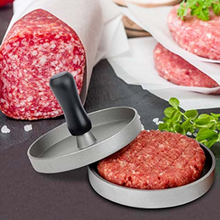 Round Hamburger Patties Press Aluminum Alloy + ABS Hamburger Meat Beef Grill Burger Press Patty Maker Mold Kitchen Meat Tools 2024 - buy cheap