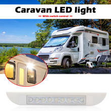 LED RV Yacht Indoor Ceiling Light 12-28V IP67 Waterproof Motorhome Camper Caravan Exterior Light Bar Touch Switch Awning Lamp 2024 - buy cheap