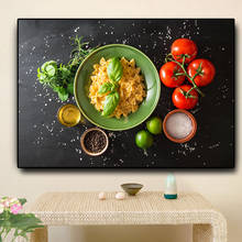 Grains Spices Fruit Vegetables Kitchen Cooking Canvas Painting Posters and Prints Cuadros Wall Art Food Pictures Living Room 2024 - buy cheap