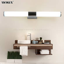 Luz para lámparas de pared espejo de baño con led resistentes al agua, lámpara de tubo LED moderna de AC85-265V, 7W, 9W, 15W, lámpara de pared interior para Baño 2024 - compra barato
