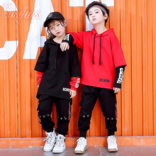 Traje de baile de estilo coreano para niños y niñas, ropa de Hip hop, Pop Street dance, escenario 2024 - compra barato