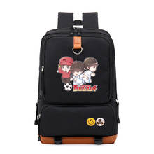 Hot sale Captain Tsubasa Boy Girl School Bag men Women Bagpack Teenagers Schoolbags Ozora Tsubasa Canvas Student Backpack 2024 - buy cheap