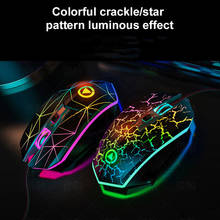 1pcs USB Wired Gaming Mouse Metal Wheel 4 Buttons LED Optical Professional Gamer Mause Computer Mice For PC Laptop Mouse Gamer 2024 - buy cheap