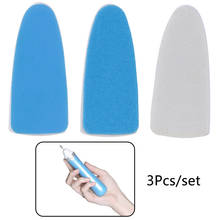 3pcs Pedicure Nail Surface Grinding Device Electric Manicure Machine Replacing Heads Nail File Buffer Nail Art Tools 2024 - buy cheap