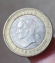 Bolivar 24 мм, 100% настоящая памятная монета, оригинальная коллекция 2024 - купить недорого