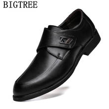 Sepatu Pria-Zapatos formales de cuero Oxford para Hombre, calzado de vestir, boda, traje, color negro, 2021 2024 - compra barato
