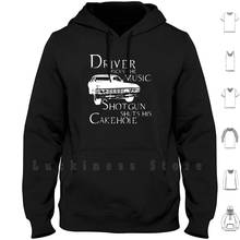 Shotgun Hoodies Long Sleeve Spn Castiel Dean Winchester Sam Winchester Winchester Supernatural Dean Sam 2024 - buy cheap